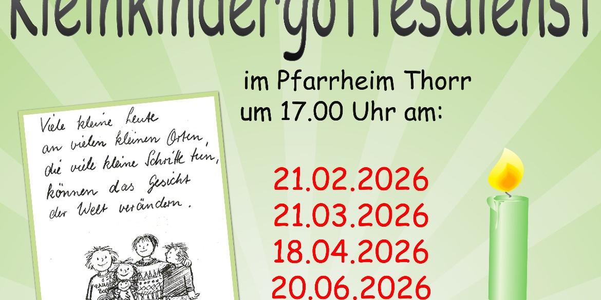 Kleinkindergottesdienst